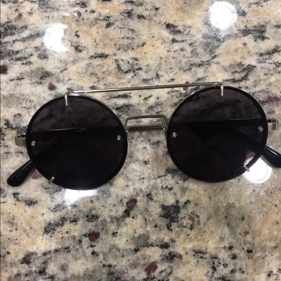 vera wang round frame sunglasses